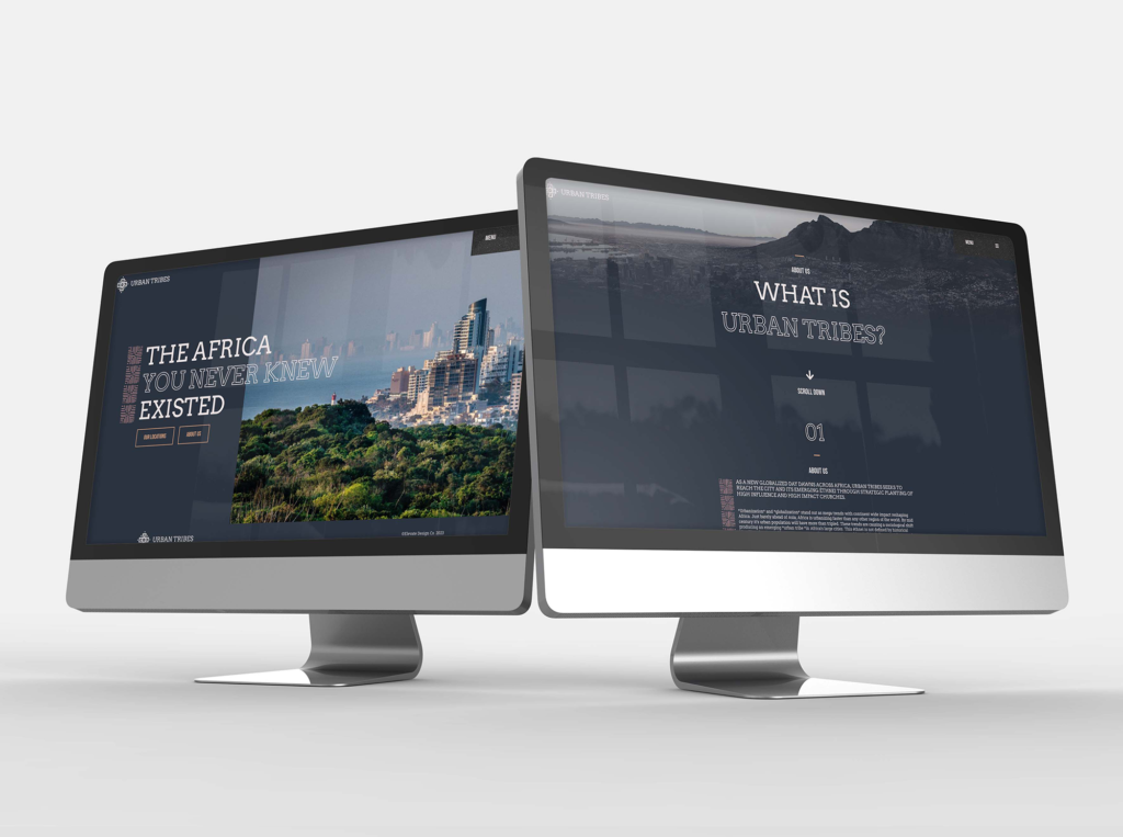 Example of a ministry website for a missions organization